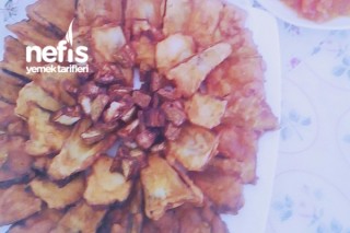 Mantolu Patlıcan Kızartması Tarifi