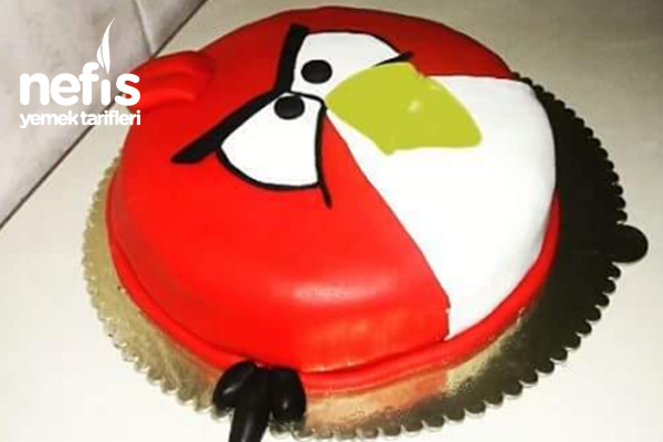 Angry Birds Yaş Pasta -1
