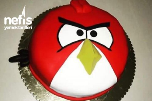 Angry Birds Yaş Pasta Tarifi