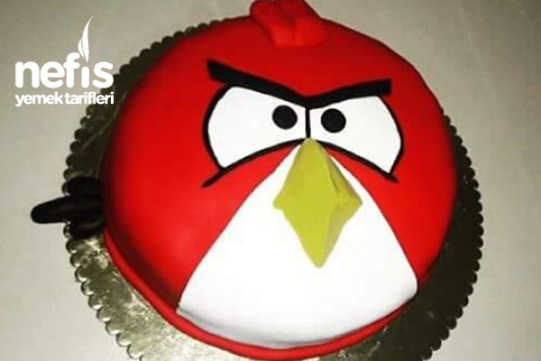 Angry Birds Yaş Pasta