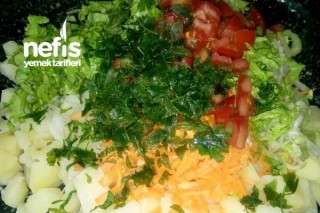 Leziz Patates Salatası Tarifi