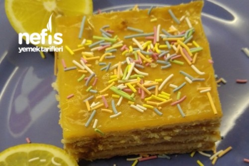 Limonlu Bisküvili Pasta Nefis Yemek Tarifleri
