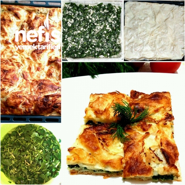 Ispanaklı Tulum Peynirli Börek