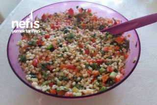 Baharatlı Ve Sebzeli Kuskus Salatası Tarifi