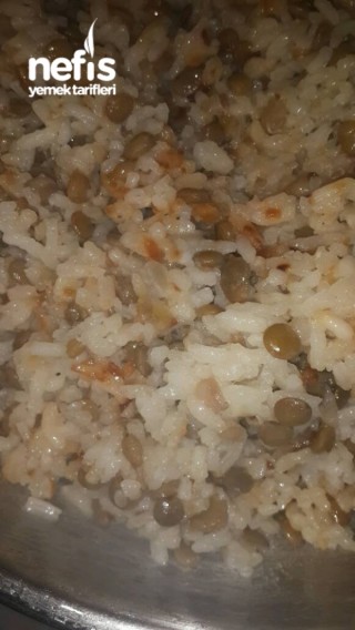 Yeşil Mercimekli Pirinç Pilavı (karaşimşek)