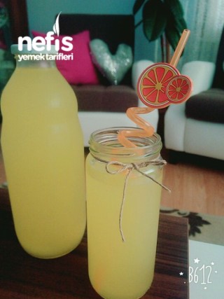 1 Portakal 1 Limon İle 3 Litre Limonata Yapımı