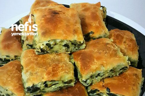 El Açması Ispanaklı Börek Tarifi