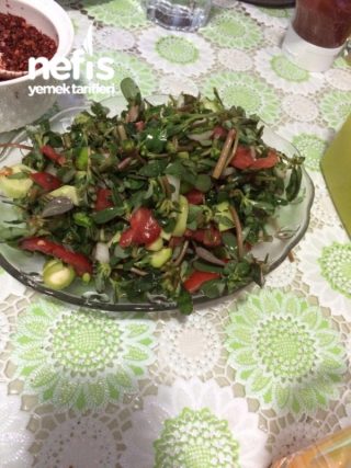 Semızotu Salatası( Coook Nefıss)