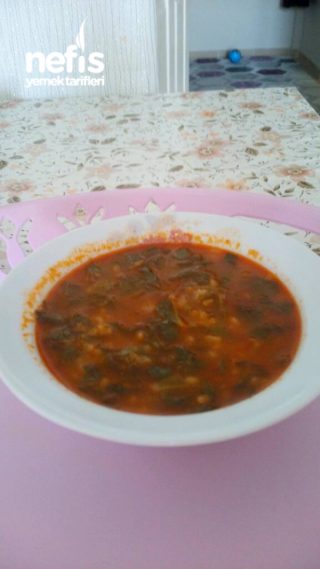 Bulgurlu Ispanaklı Çorba