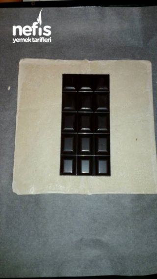 Çikolatalı çıtır örgü Milföy (cabucak nefiss)