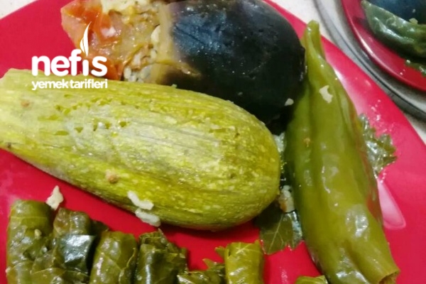 Etli Patlıcan, Biber, Kabak Dolması Nefis Yemek Tarifleri