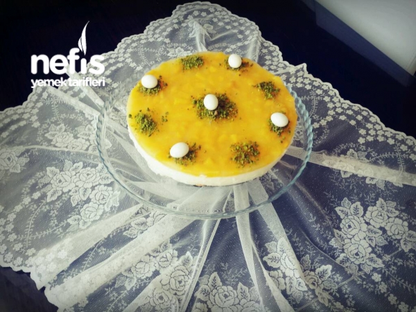 Kedidilli Şeftalili Pasta Tarifi Nefis Yemek Tarifleri