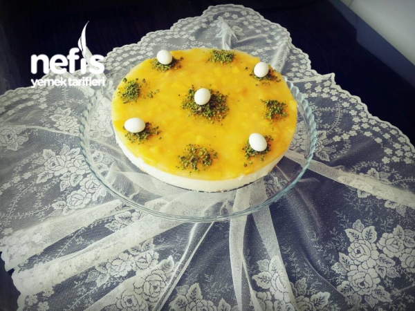 Kedidilli Şeftalili Pasta Tarifi Nefis Yemek Tarifleri