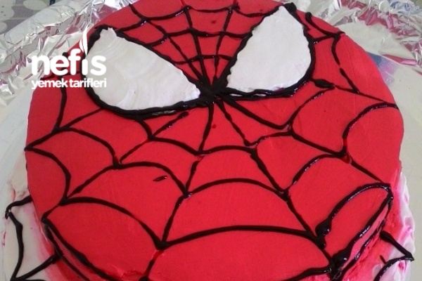 Spider-man Doğum Günü Pastası
