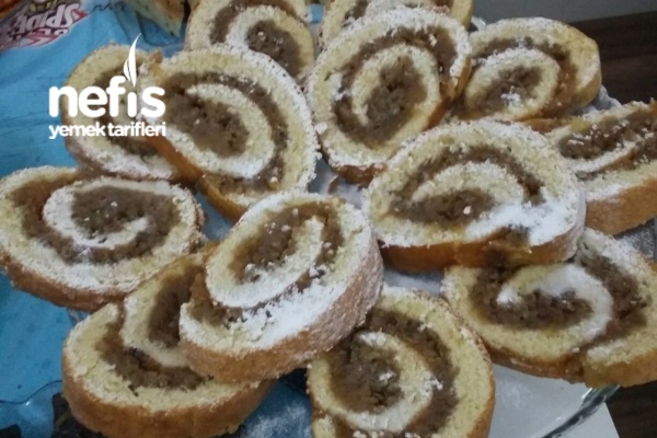 Elmalı Rulo Pasta Tarifi Nefis Yemek Tarifleri 2116113