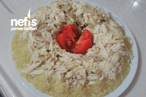 Kek Kalıbında Bulgur Üstü Tavuk Nefis Yemek Tarifleri