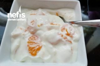 Quark-Mandalinalı Hafif Tatlı Tarifi