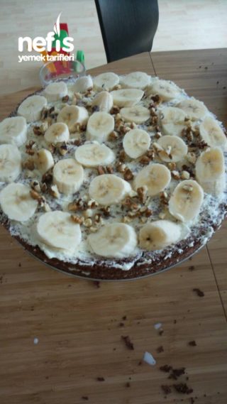Banan Ve Qozlu Tort(Azerice)