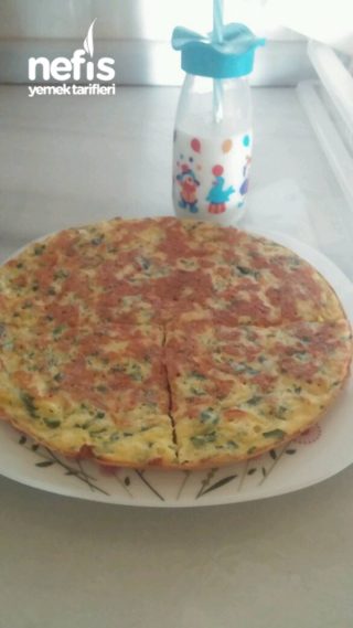 Kasarli Borek Tadinda Omlet