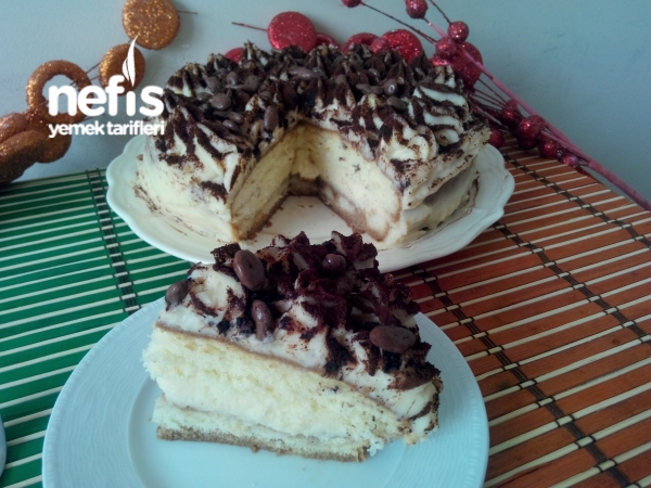 Pratik Nescafeli Pasta (Pastacı Kreması Tarifiyle) Nefis Yemek Tarifleri