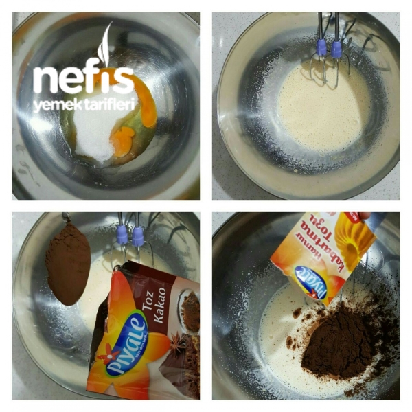 İrmik Muhallebili Çikolata Soslu Coco Pasta Nefis Yemek Tarifleri