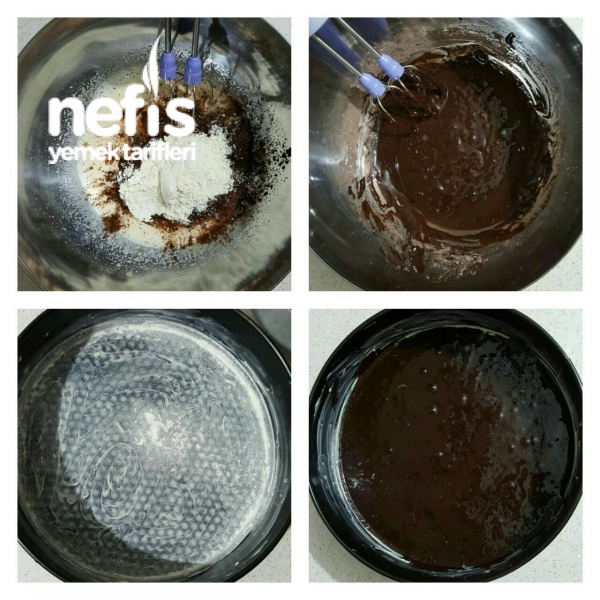 İrmik Muhallebili Çikolata Soslu Coco Pasta Nefis Yemek Tarifleri