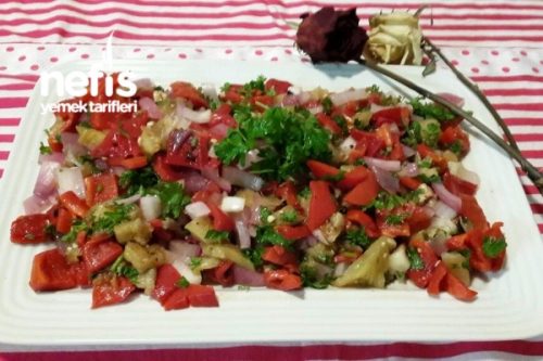 Közlenmiş Yaz Salatası Tarifi