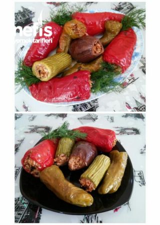 Kapya Biberli Karışık Zeytinyağlı Dolma