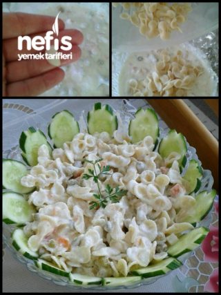 Makarna Salatası (görselli Aşamalarıyla)