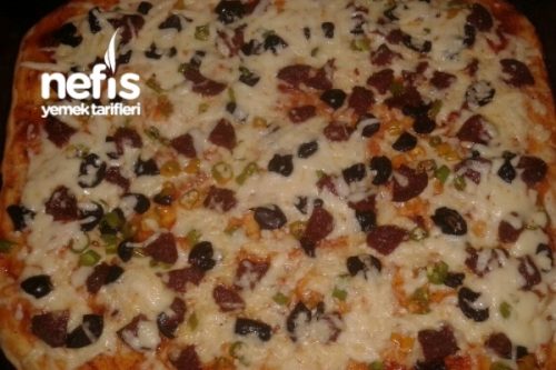 Mayasız Şipşak Nefis Pizza Tarifi