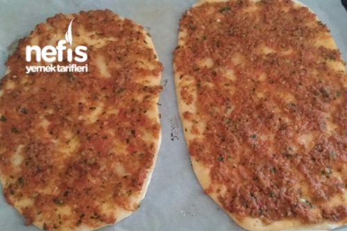 Ev Yapımı Fırın Lahmacun (Glutensizde Olabilir) Tarifi