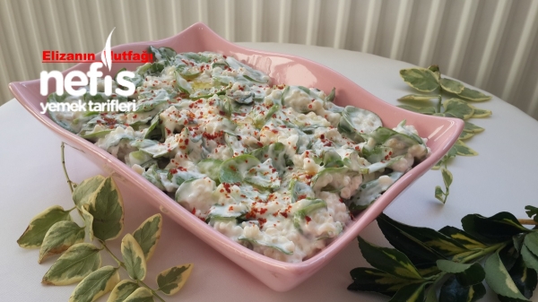 Yogurtlu Buğdaylı Semizotu Salatası