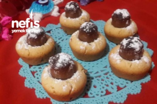 İncirli Çikolatalı Muffin Kurabiye Tarifi