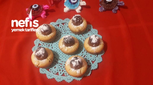 İncirli Çikolatalı Muffin Kurabiye