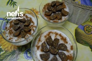 Üstü Çikolata Dilimli Sütlü Muhallebi Tarifi