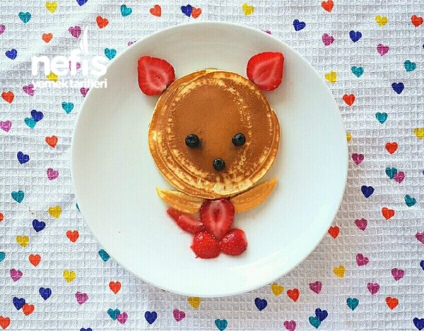 Neşeli Pankek (Çocuklar İçin) - Nefis Yemek Tarifleri