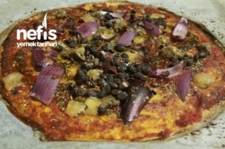 Yeşil Tabanlı Pizza (Kabak Pizza) Tarifi
