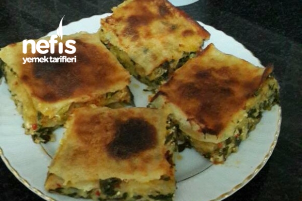 Ispanaklı Peynirli Kömbe (Börek )