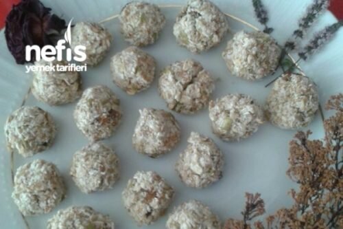 Şekersiz unsuz elmalı hindistan cevizli kurabiye - Nefis ...