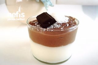 Hindistan Cevizli Çikolatalı Puding Tarifi