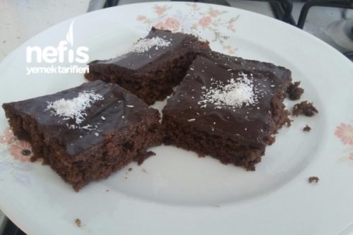 Pudingli Kakaolu Kek (Browni Tadında) Nefis Yemek Tarifleri