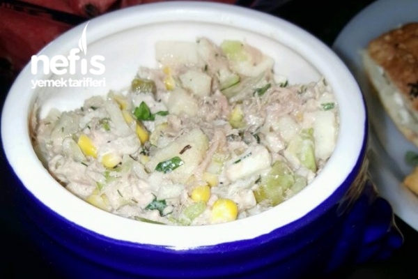 Ton Balığı Salatası (Elmalı)