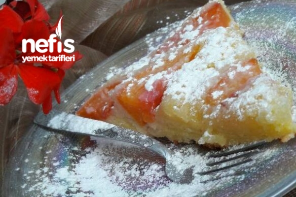 Altlı Üstlü Şeftalili Kek Nefis Yemek Tarifleri