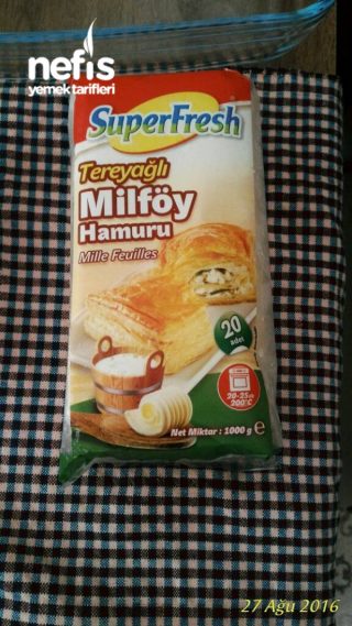 Kaşar Peynirli Milföy Börek