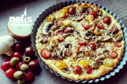 Milföy Hamuru Pizza Tarifi