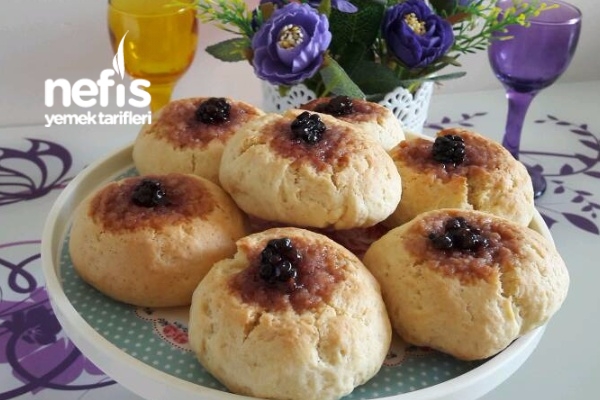 Böğürtlen Reçelli Kurabiye Nefis Yemek Tarifleri 2386969