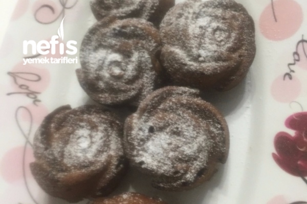 Amerikan Çikolatalı Muzlu Muffin / Küçük Kek