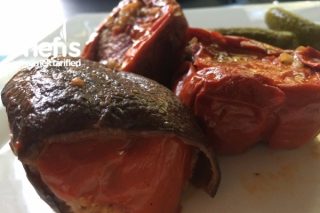 Kuru Patlıcan-Biber Dolması Tarifi