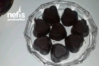 Kalpli Portakallı Bademli Çikolata(işte Size Bayram İçin Şık Çikolatalar:) Tarifi
