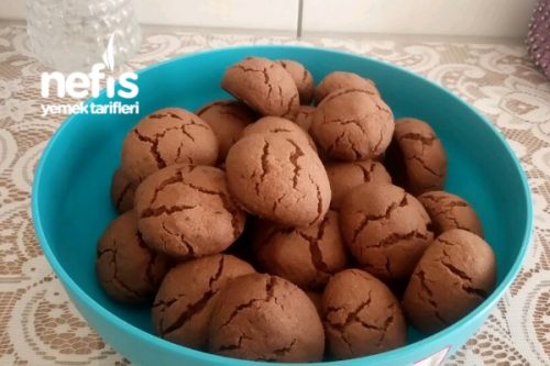 Kakaolu Ağızda Dağılan Çatlak Kurabiye Nefis Yemek Tarifleri